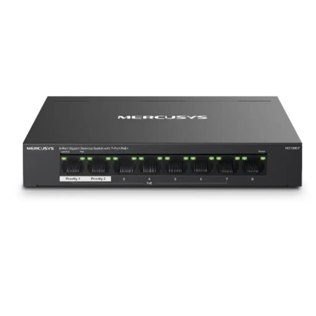 MERCURY MSG08CP 8PORT POE SWICH 100/100 GB 