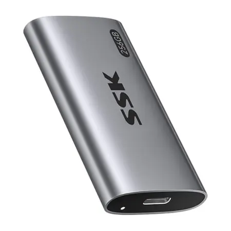 256GB SSD Portable Device with Enclosure
