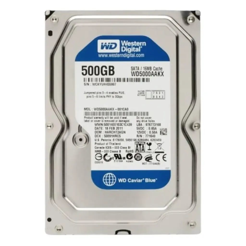500GB USED HDD (3 Months)