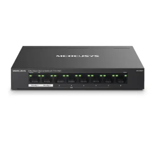 MERCURY MSG08CP 8PORT POE SWICH 100/100 GB 