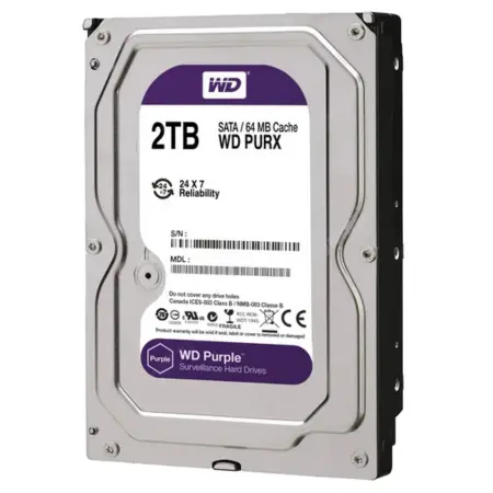 DESKTOP HDD - WD 2TB PURPLE