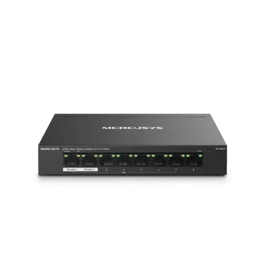 MS108GP 8-Port Gigabit Desktop Switch With 7-Port POE+